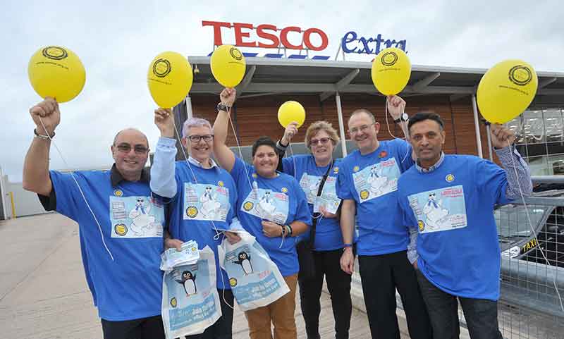 PR event USDAW in Birmingham